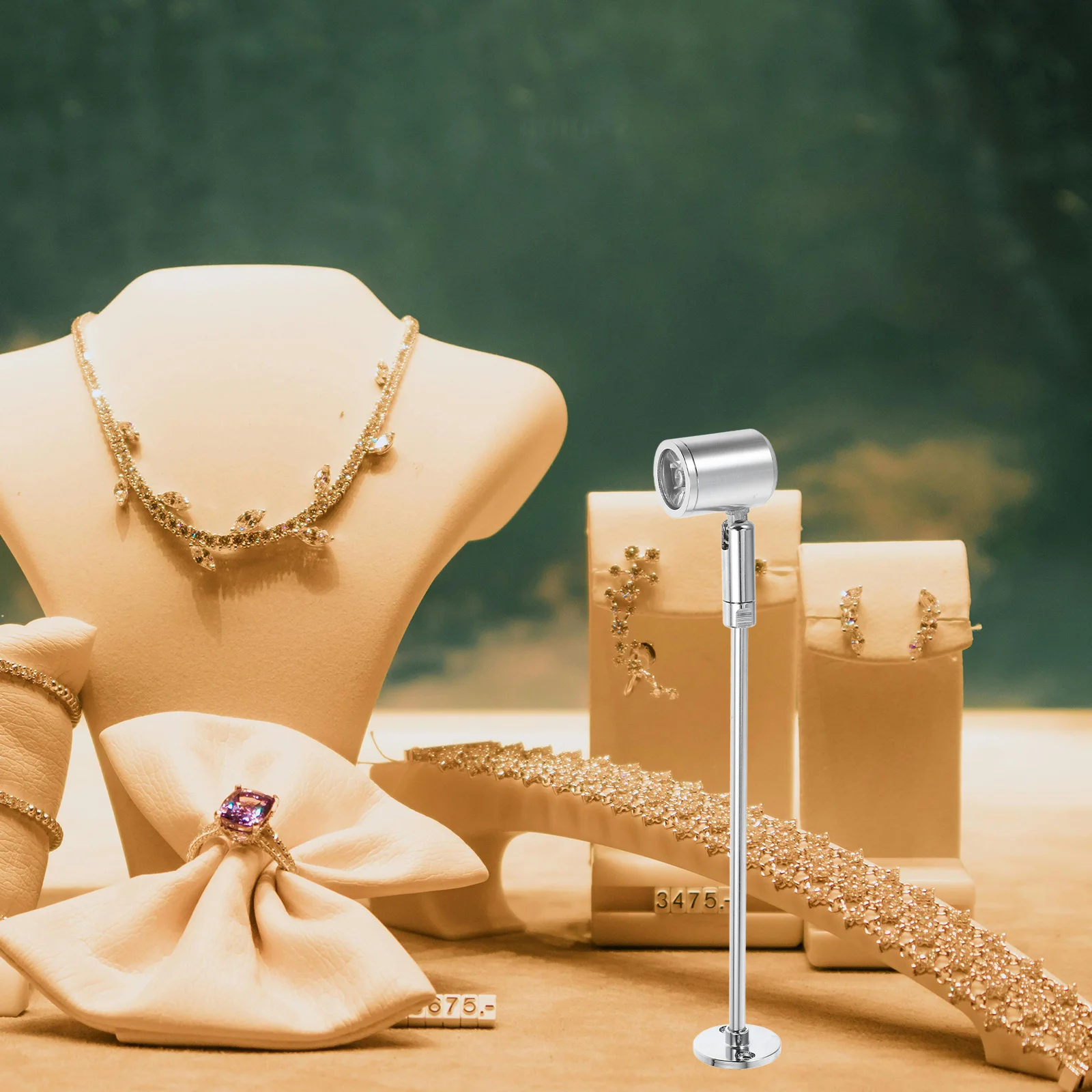 أضواء كاشفة للخزانة LED أضواء كاشفة صغيرة لعرض المجوهرات إضاءة داخلية قابلة للتعديل شاشة ديكور منزلية مشرقة كفاءة #3