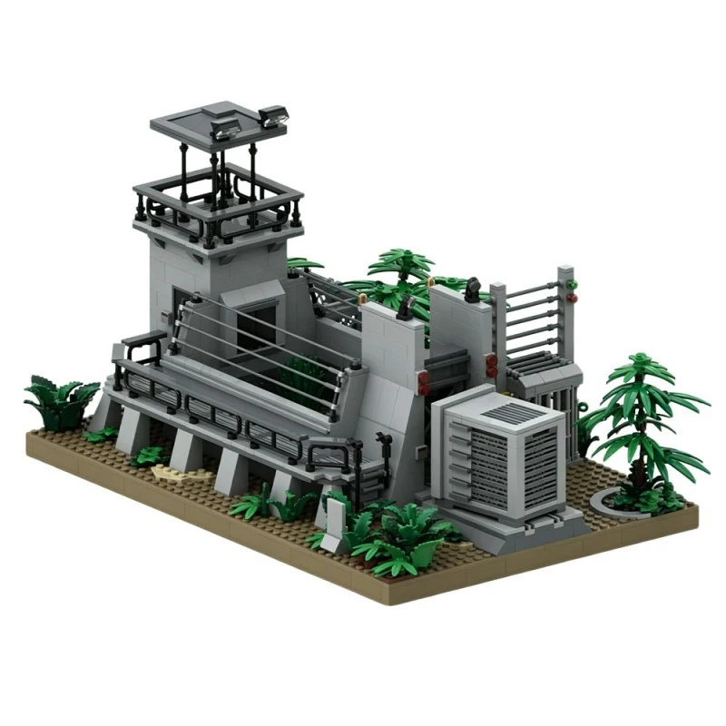 Exquisite Building Block Jurassic Beast Cage Building Block Games Educational Toy for Kid Holiday Gift Christma Toy Assembly Set