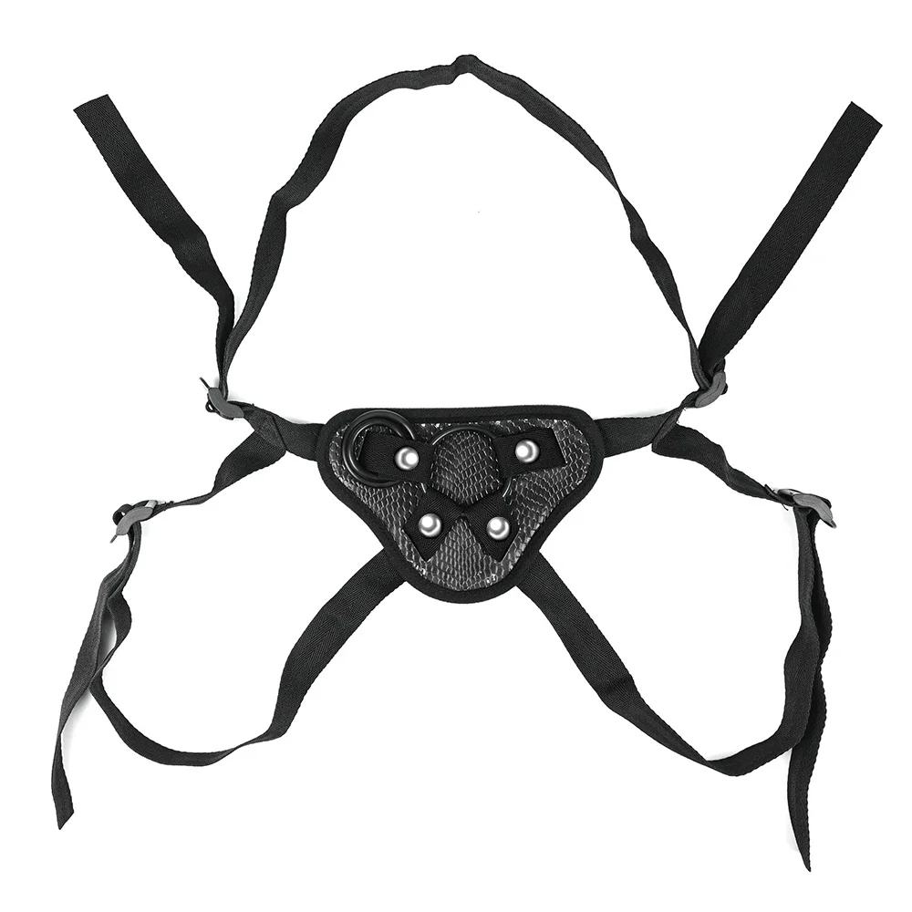 يمكن ارتداؤها قضيب جلدي القضيب للسحاقيات القضيب السراويل للنساء سراويل حزام قابل للتعديل على قضبان اصطناعية السراويل المثيرة الجنس لعب الكبار #5