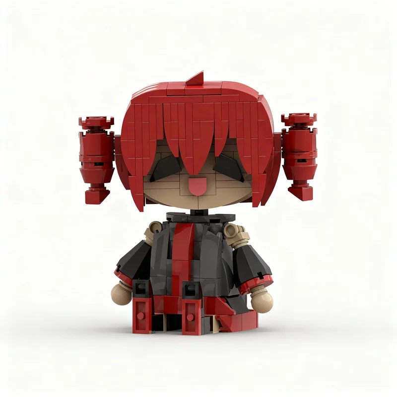 

279PCS MOC Creative Model Kasane Teto Small Premium Display Assembly Building Blocks DIY Gift Collectible Decoration Building