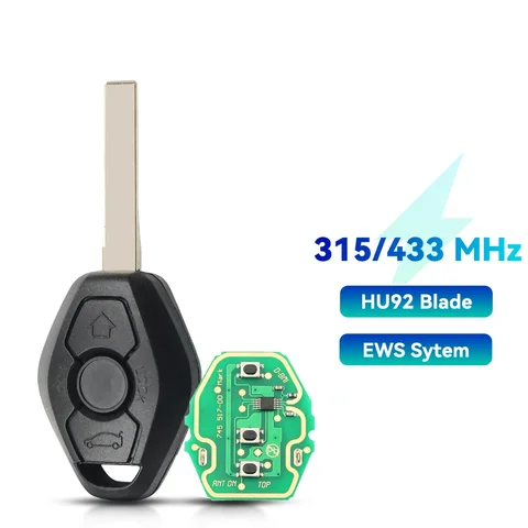 KEYYOU EWS системы дистанционный Автомобильный ключ для BMW E38 E39 E46 X3 X5 Z3 Z4 1/3/5/7 серии 315/433 МГц pcf7935/ID44 чип