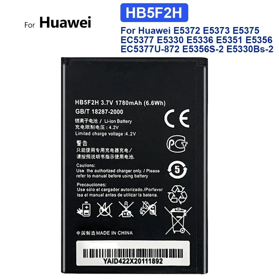 Battery 1780mAh-5000mAh for HUAWEI Enjoy 10S P50 T5211 T2211 E5776s R210 E589 P Smart 2021 Play 4C C8818 A199 C8815 G606 T3060