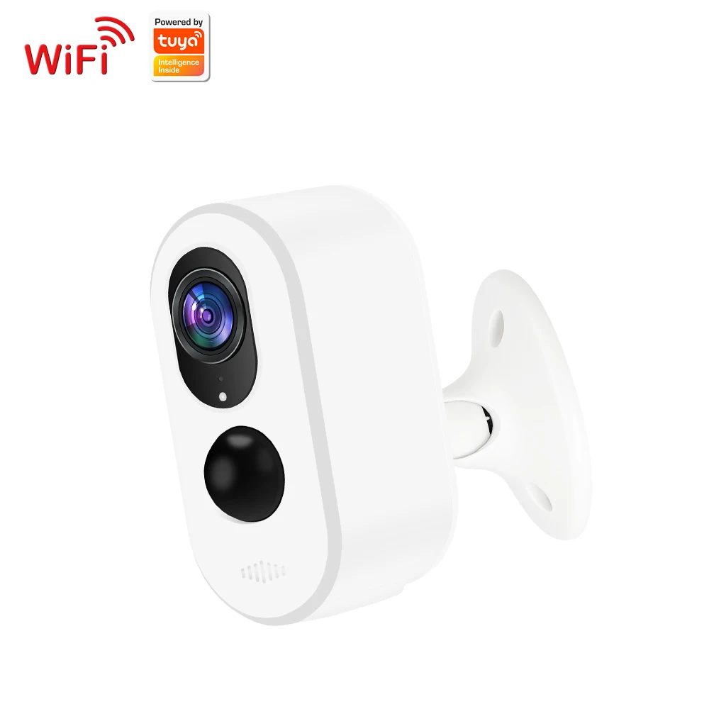 

2MP 1080P Tuya APP Low Comsunption Battery Power IP Camera 130Degree Wide Angle Security CCTV Baby Monitor