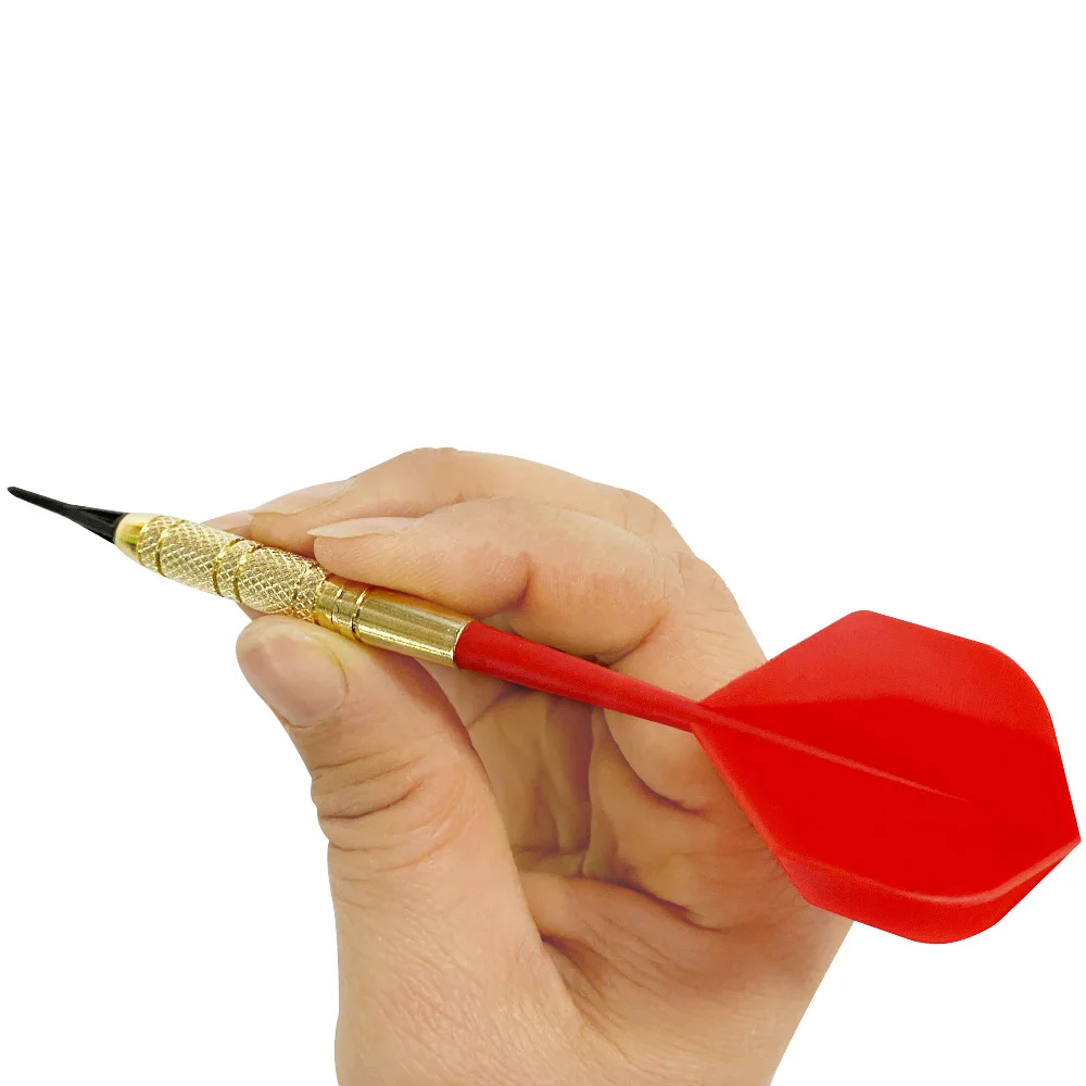 مجموعة سهام احترافية مكونة من 12 قطعة من WEDARTER الأكثر مبيعًا 18 جرام سهام آمنة ذات طرف ناعم قطعة واحدة ملحقات رمي السهام #4