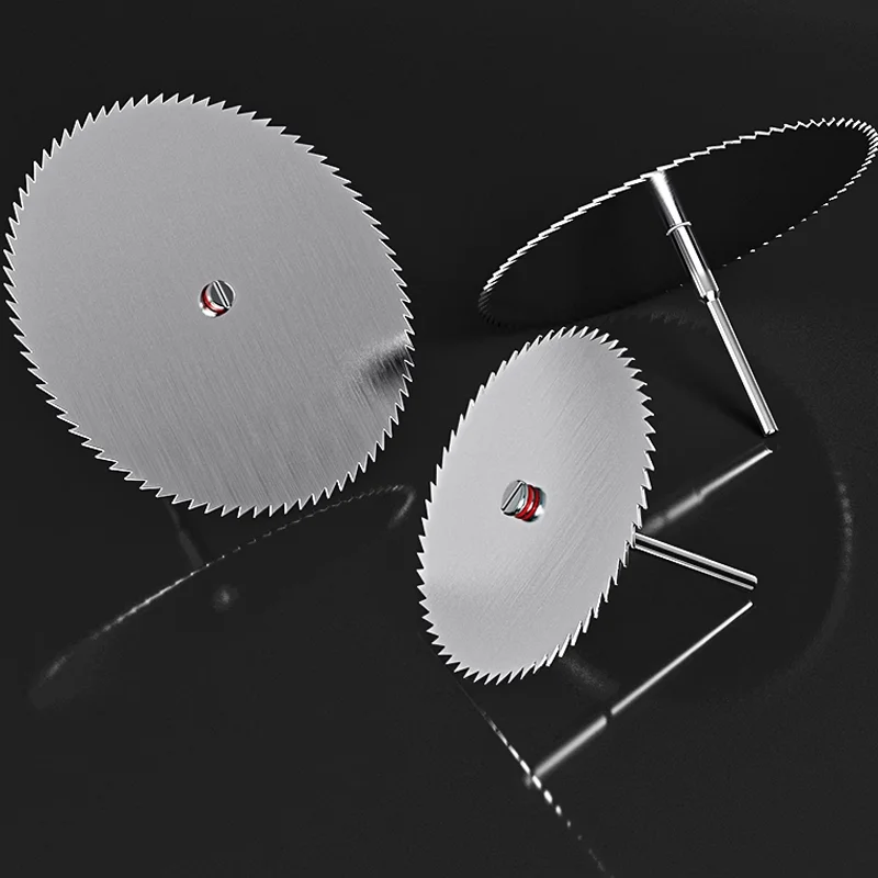 

15pcs Mini Circular Saw Disc HSS Drill Multifunctional Tool for Wood Carving Rotary Cut off Tool Sharp Teeth Disc for Wood