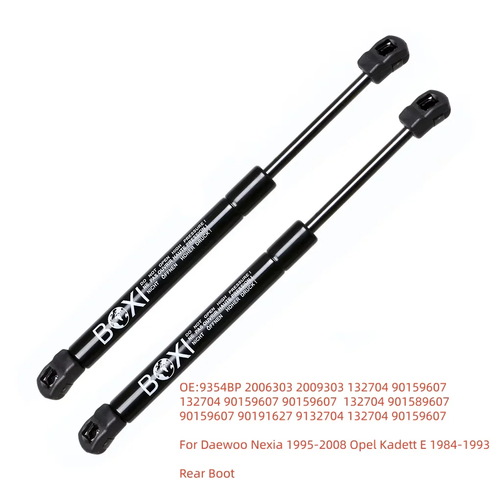 BOXI 2pcs Rear Hatch Lift Support Gas Springs 9354BP For Daewoo Nexia 1995-2008 Opel Kadett E 1984 - 1993 Hatchback Trunk Struts