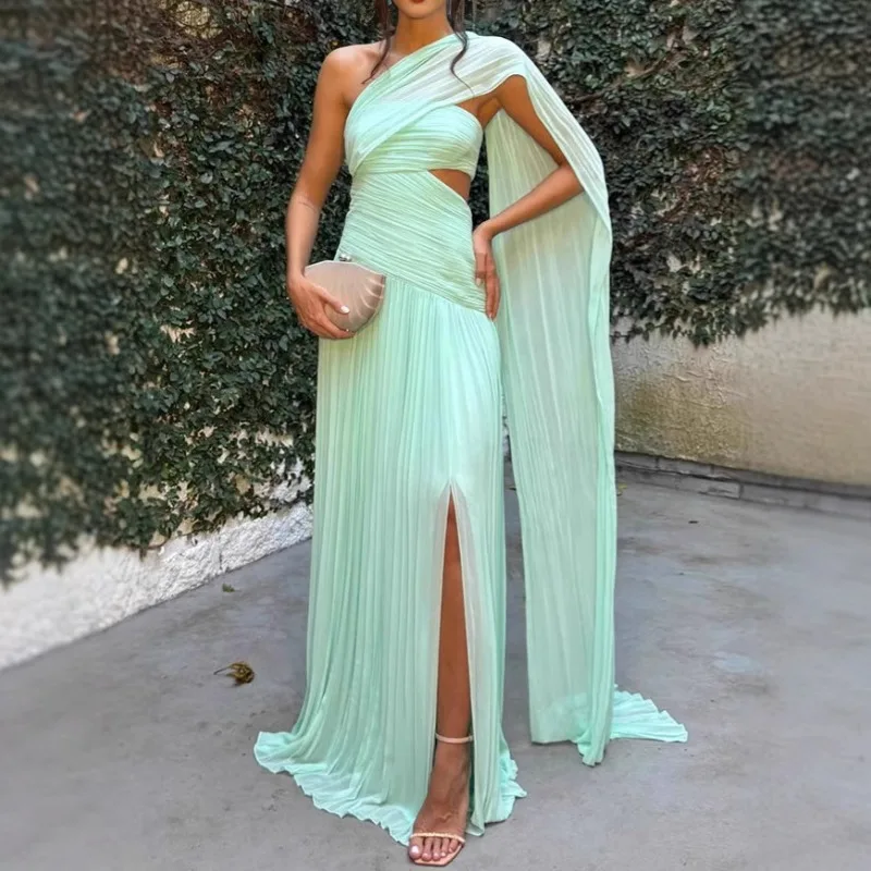 

Hollow Solid Patchwork Chic Maxi Dress Women Summer Sleeveless Holiday Simple Party Dress 2025 Strapless Fashion Ladies Dress