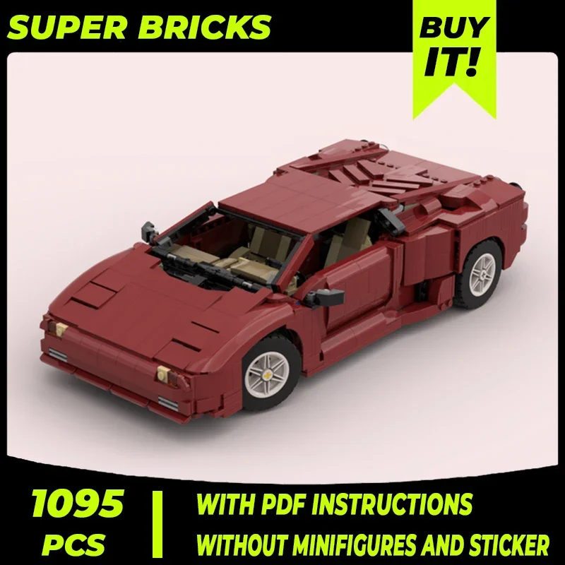 

City Supercar Model Moc Building Bricks Super Speed Champion Technology Modular Blocks Gifts Christmas Toys DIY Sets Assembly