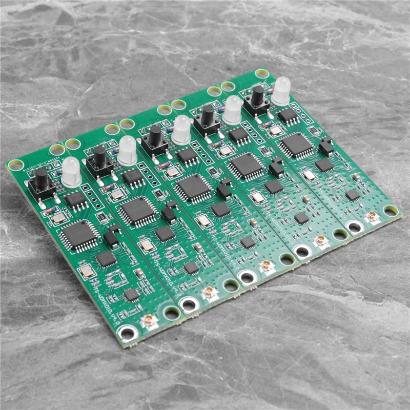 

Optimal 5Pcs 2.4Ghz Wireless DMX 512 Transmitter Receiver PCB 2 In 1 Module Wireless PCB Board With Antenna For DMX Stage Light