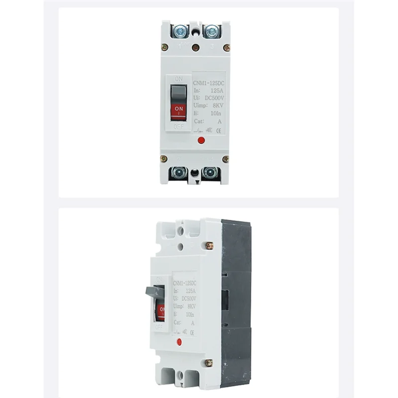 

ABLK 2P DC 500V DC Solar Molded Case Circuit Breaker Overload Protection Switch Protector For Solar Photovoltaic PV