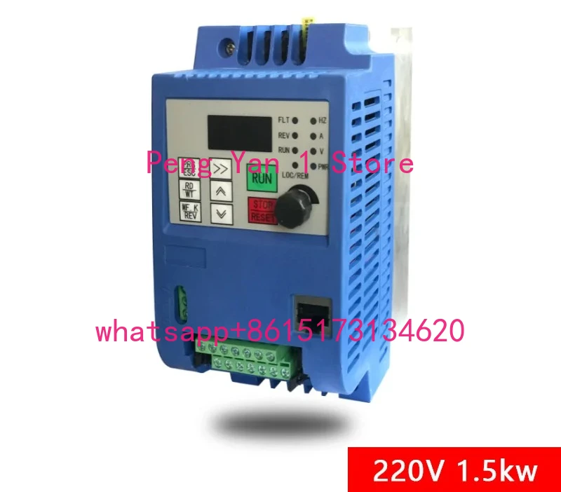 Inverter 380v 0.75 1.5-22 kw 220v single-phase three-phase motor governor, fan