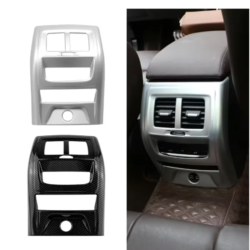 

Stickers For BMW X3 G01 /X4 G02 2018 - 2022 Car Rear Air Conditioning AC Vent Outlet Frame Trim Cover ABS Chrome Accessories