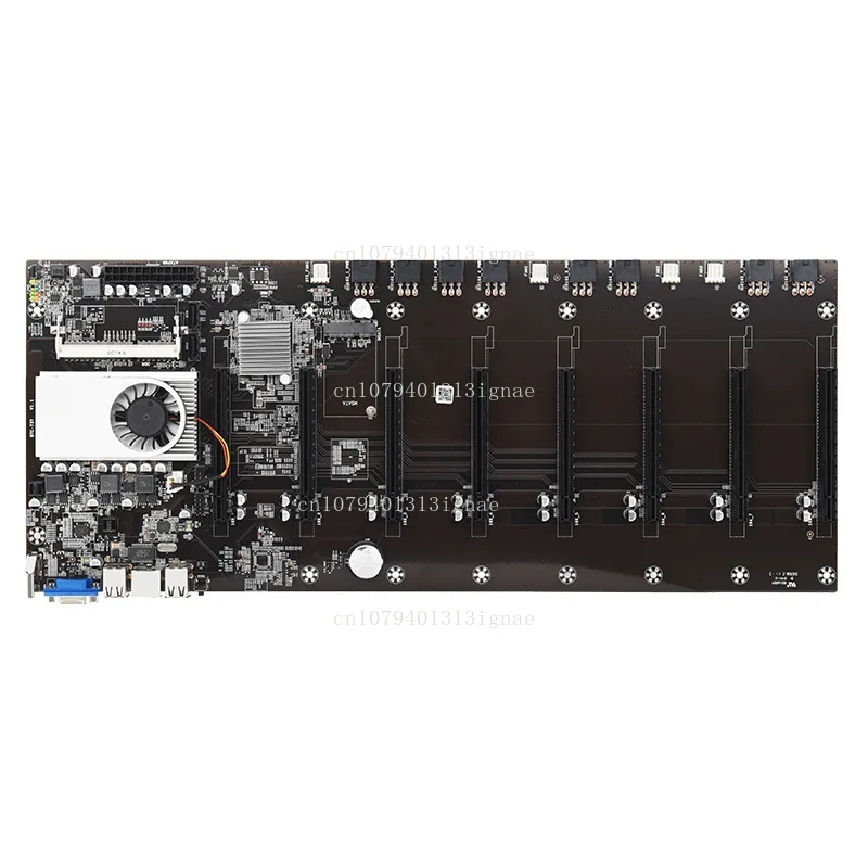 New T37 main board integrated CPU heatsink 50mm pitch DDR3 memory MSATA hard disk host solid state