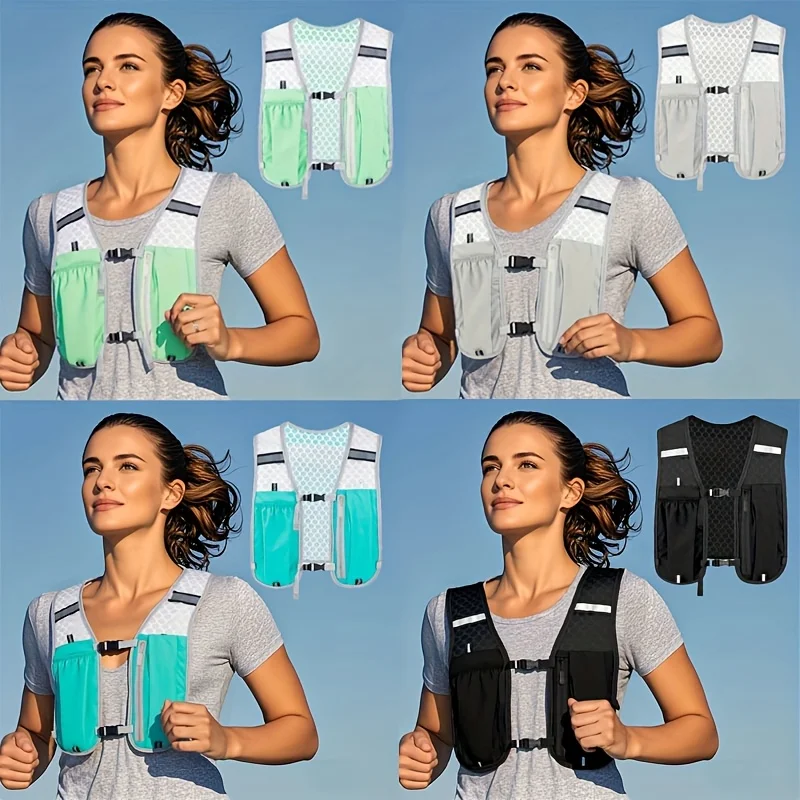 

Women's lightweight sports vest, multifunctional lightweight storage equipment, women's chest bag