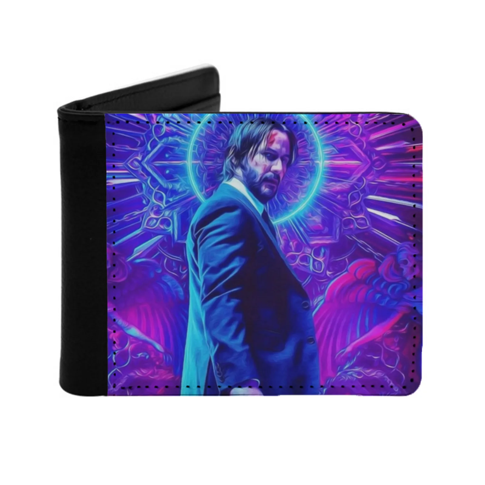 

John Wick Men Wallets Card Man Wallet Short Purse Bi-Fold Personalized Purses John Wick John Wick John Wick Movire John Wick