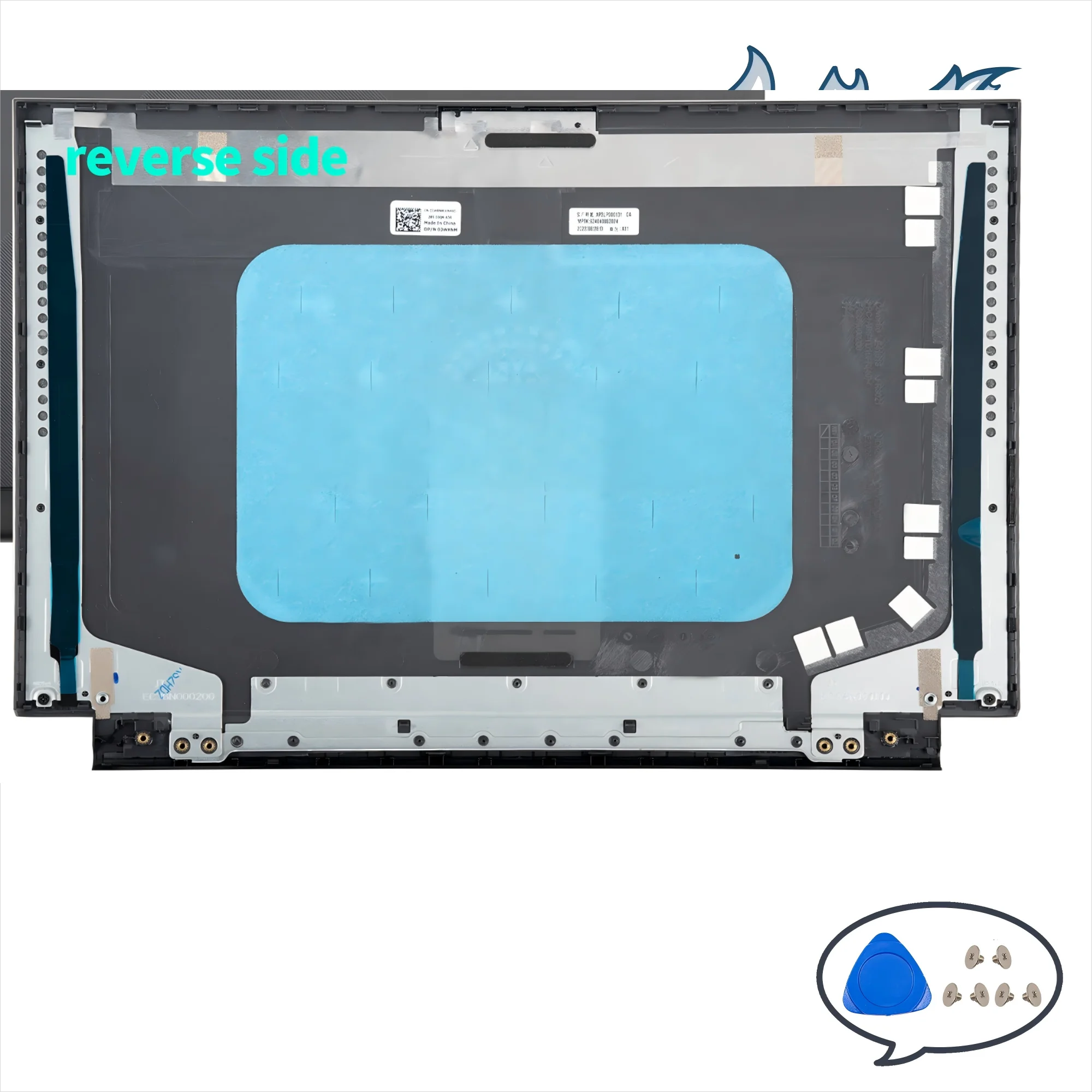 

Housing For G15 5510 5511 5515 5520 5525 LCD Back Cover Bezel Palmrest Bottom Case Notebook Parts Repair Dark Gray