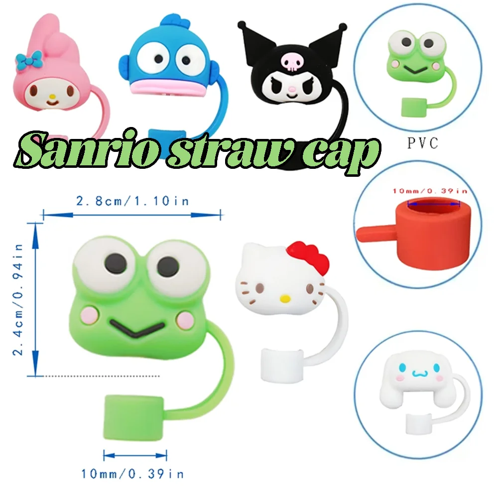 

Sanrio Series 10Mm Stanley Straw Cap Straw Cover Dust Stopper Cute Cup Decoration Children's Gift Cute Ornament Cute Ornament