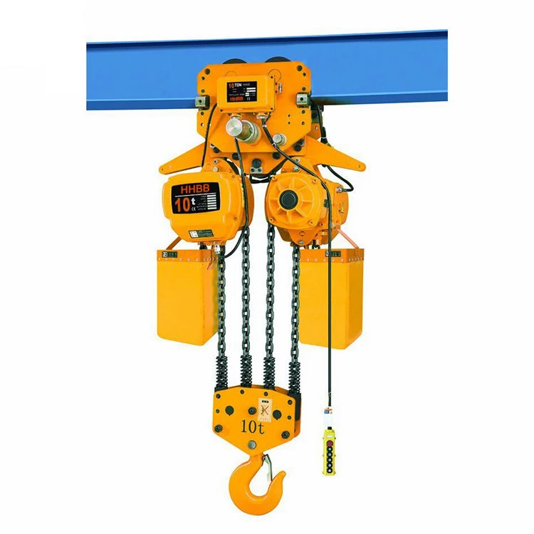New 7.5T Heavy  Electric Truss Chain Hoist with Trolley Crane Industrial Lift Hoist for Lifting Heavy Things Metal
