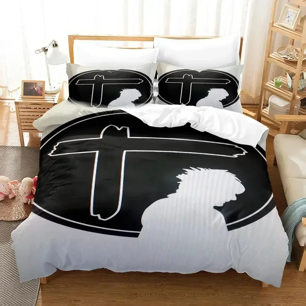 3D Print Indochine Bedding Set Polyester Quilt Cover Pillowcase Comforter King Queen Size Duvet Cover Bed Set for Boys Adult