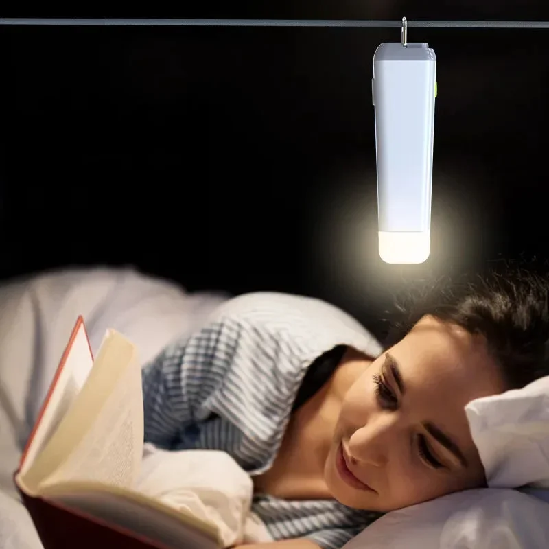 Outdoor Mini Portable LED Flashlight High Brightness Flood Light Long Life USB Rechargeable Waterproof Camping Light Flashlight