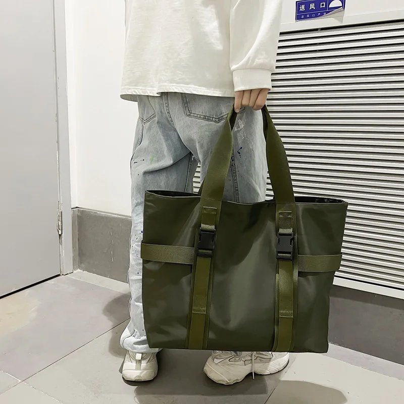 New Large Capacity Travel Men handbag Casual big shoulder bags for men Unisex Couple tote bag Short Distance travel mens bag