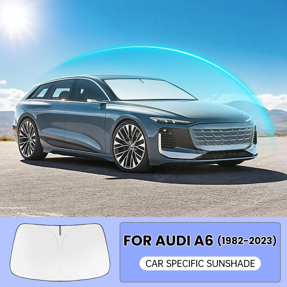 

Солнцезащитный козырек на лобовое стекло для Audi A6 C3 C4 C5 C6 C7 1982-2017 2018, аксессуары для интерьера автомобиля