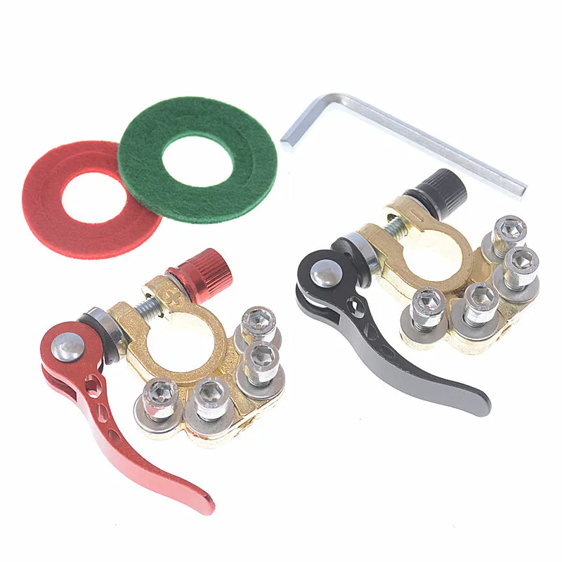 Quick Release Disconnect 12V 24V Positieve Negatieve Batterij Kabel Uiteinden voor Type Auto 1 Paar Auto batterij Terminal Connectors