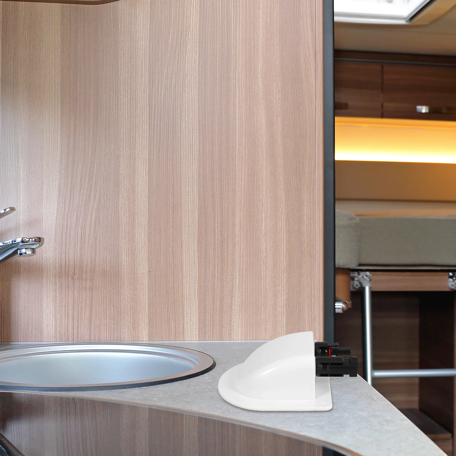 

Двойной кабельный ввод, фотоэлектрический разъем для солнечной панели, водонепроницаемая коробка, распределительная коробка из АБС-пластика, прицеп для автофургона, лодка, сад, открытый