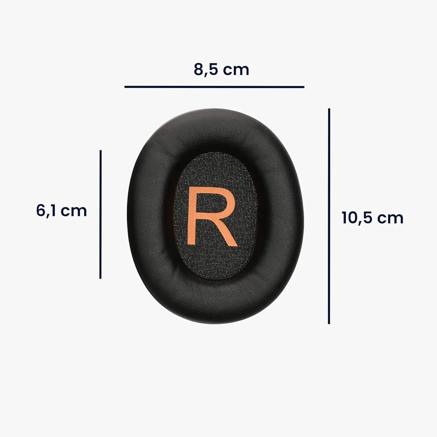 Replacement Earpads Ear Pad Cushion Foam Top Headband Cover for Qcy H3/H3 Lite Headphones