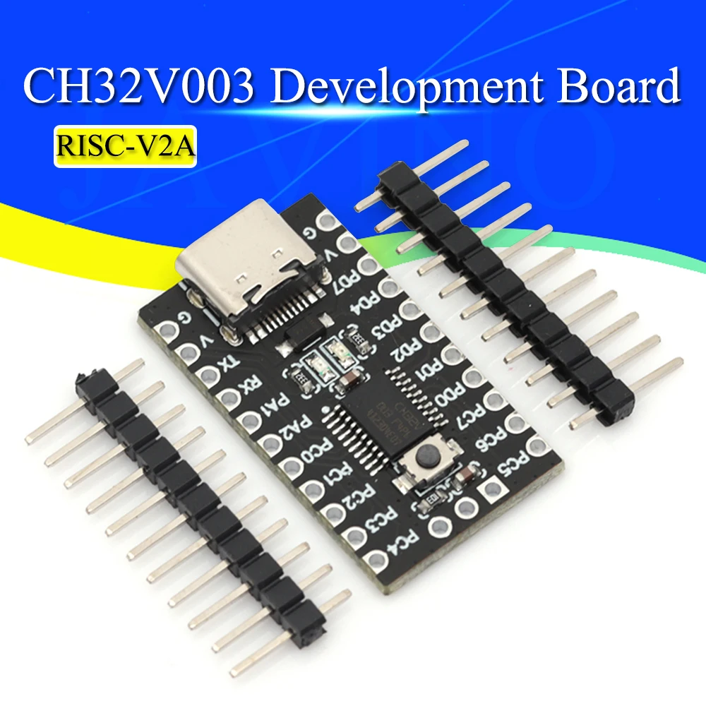 Javino CH32V003 Development Board Minimum System Board Core Board RISC-V CH32V003F4P6 Microcontroller Module