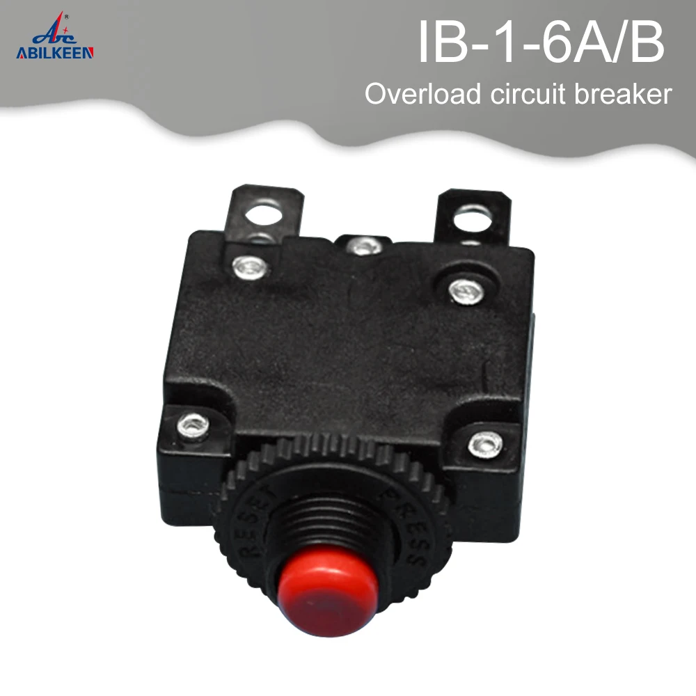 

IBB/IB-1-6A Plastic Motor Protection Thermal Switch overload circuit breaker