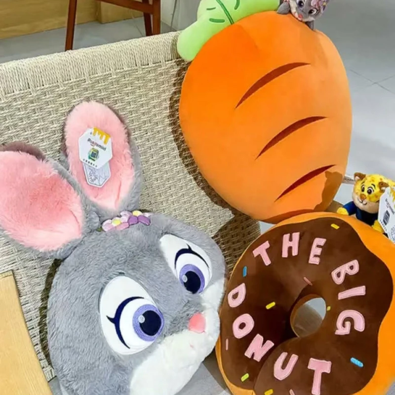 

Disney Zootopia toy Nick Judy Cartoon Anime Plush pillow Stuffed Doll Room Kawaii Plushies cushiom Ornaments kids Holiday Gifts