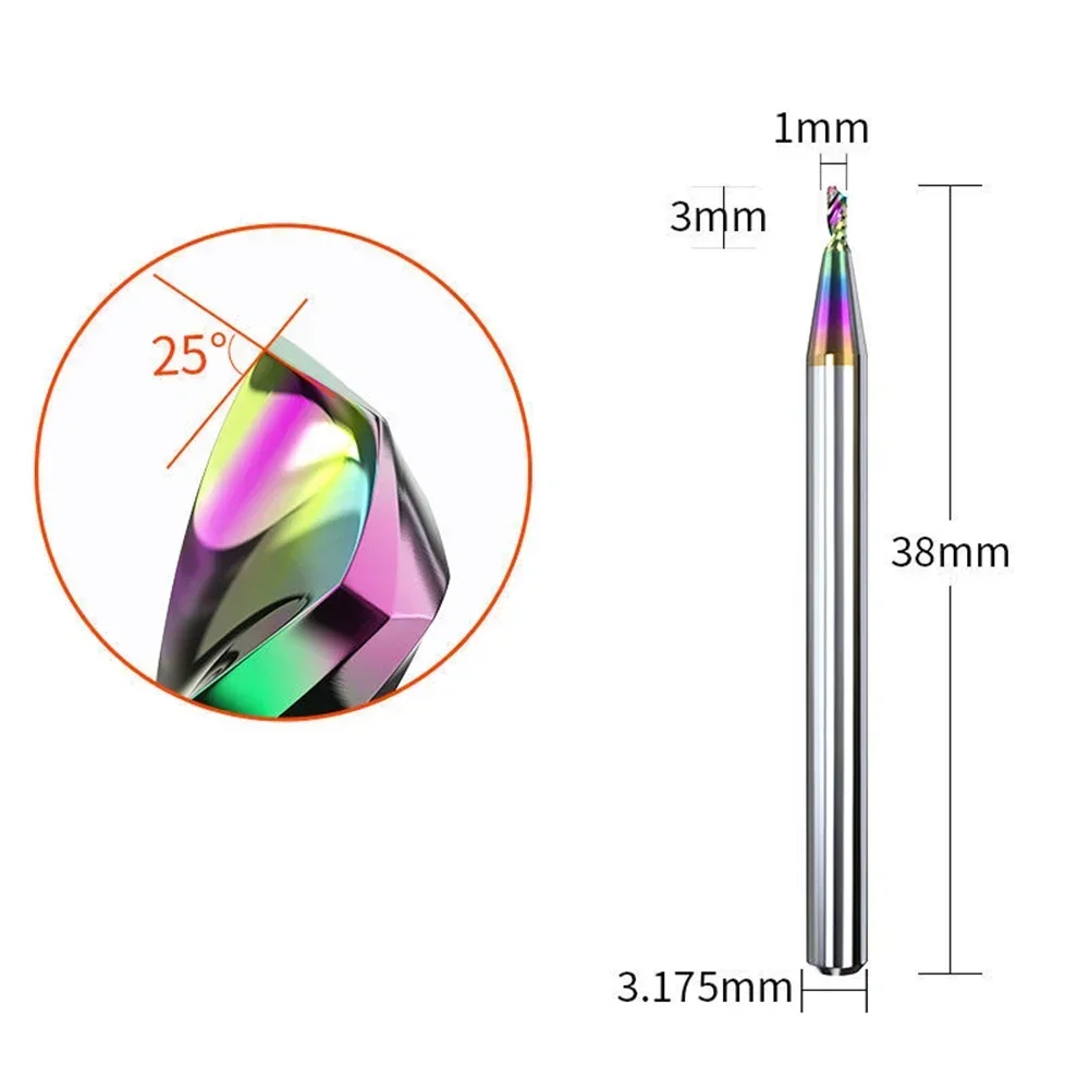 Note Wood Milling Cutter CNC Carbide End Mill Package Content Carbide End Mill High Performance Precise Cutting Edge