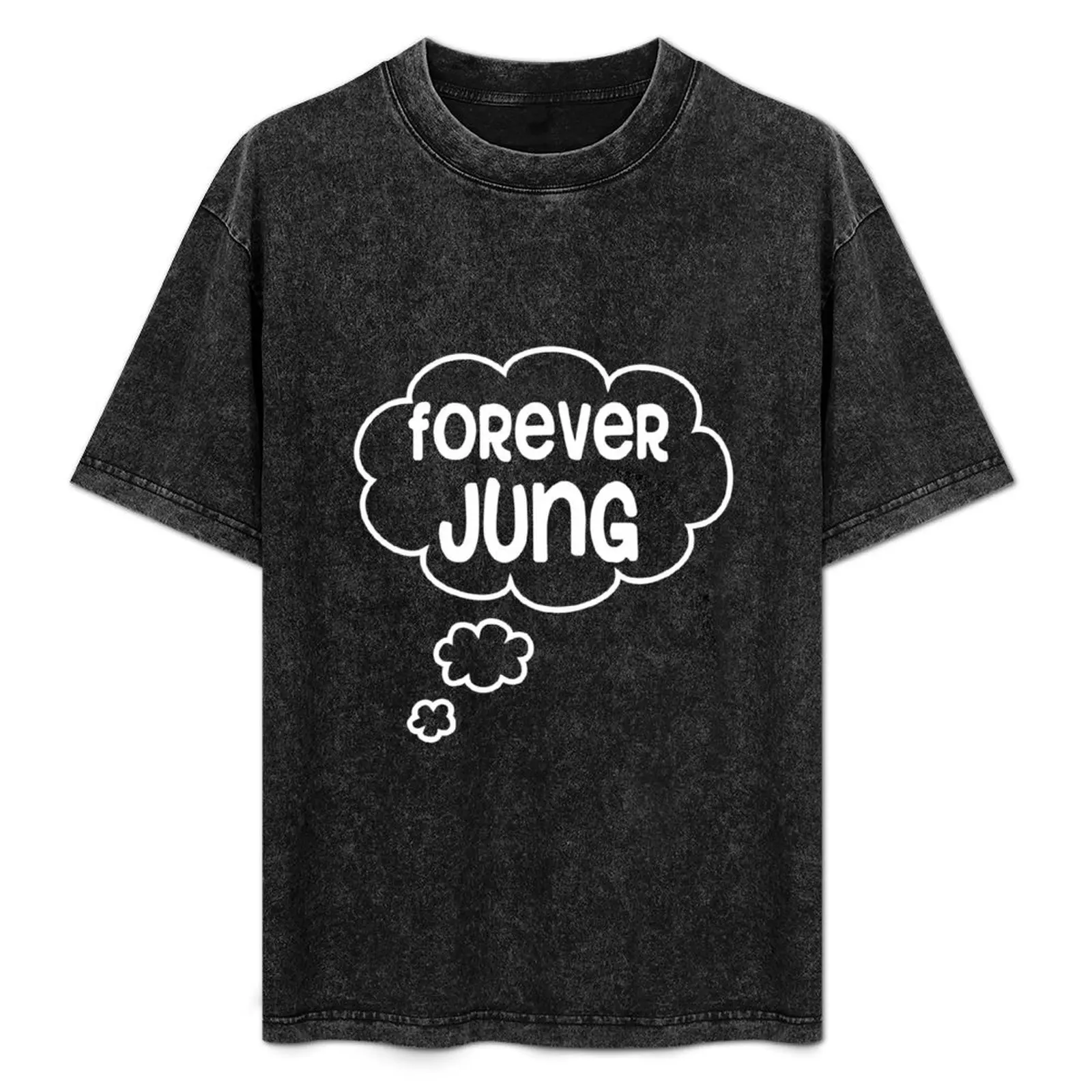 

Forever Jung T-Shirt new edition vintage clothes plus size tops men clothes