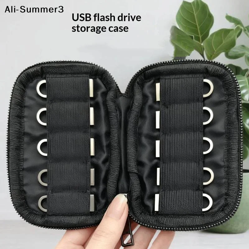 

USB Flash Drive Case Storage Case Holder Storage Bag USB Flash Drive Electronic Accessories Organizer For USB Flash Drive Pen