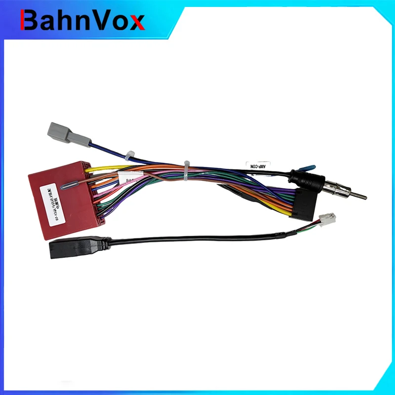 Cable harness Car FOR Android frame Kit panel Mazda 2 3 6 2007-2013 ruiyi BT-50 BT50 wire line decoder