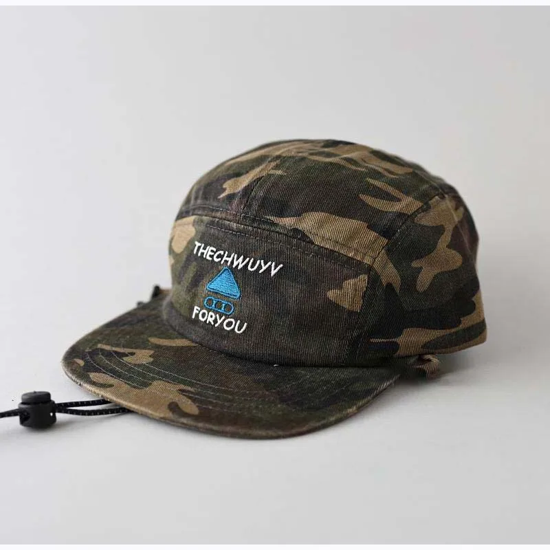 2025nova primavera outono americano funcional camuflagem aba plana boné de beisebol para homens rua sólida retro elegante feminino viseira boné