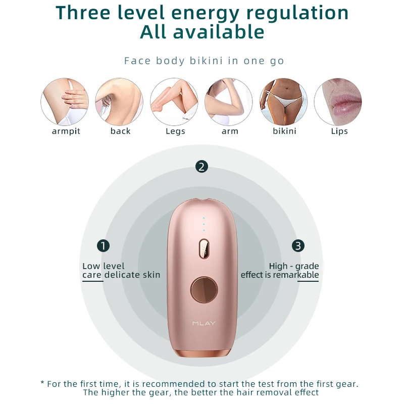 เครื่องเลเซอร์ mlay T11กำจัดขนสำหรับผู้หญิงอุปกรณ์เลเซอร์กำจัดขนบินี่ใช้ในบ้านเครื่องเลเซอร์กำจัดขนแบบไม่เจ็บปวดด้วยน้ำแข็ง