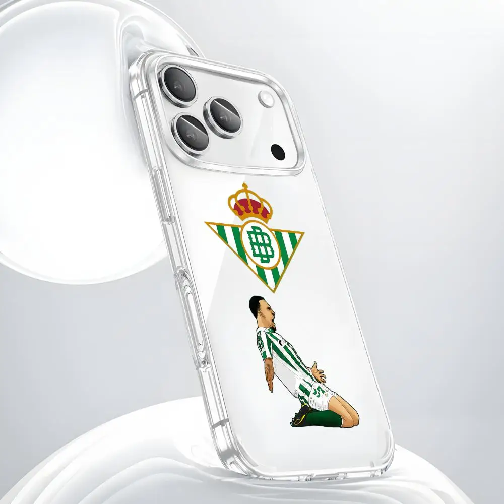 R-Real Luxury B-Betis-s Phone Case For iPhone 17 air 16 15 14 13 12 11 Pro Max Plus mini Transparent Case view 3