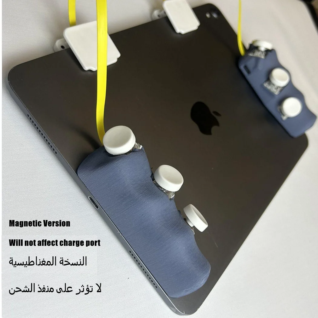 Controlador de juego magnético DIY, Gamepad para tableta Ipad, 8/6/4 botones, disparo continuo de pulso, gatillo PUBG para 7,9 pulgadas a 13,4 pulgadas