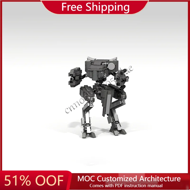 

610, детали серии MOC, боевой богомол, модульные строительные блоки, модель в сборе, дисплей, игрушечный фестиваль, сюрприз, подарки на день рождения для детей