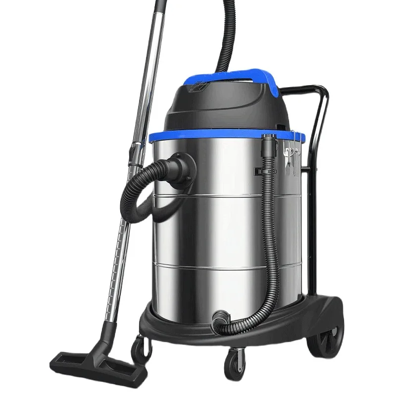 

Промышленный пылесос высокой мощности для коммерческого использования, предназначенный для уборки пыли в цехах и на производственных площадках.