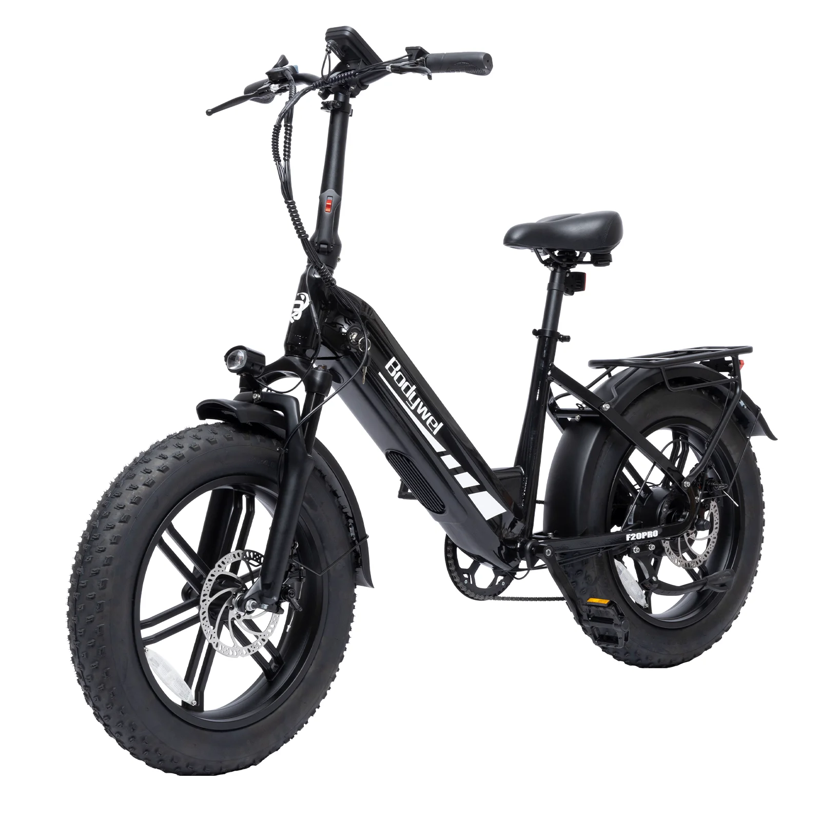 Bodywel F20 Pro Erwachsenen-Elektrofahrrad E-Bike 48V20AH Akku 20 Zoll Reifen Schneemobil Elektrofahrrad