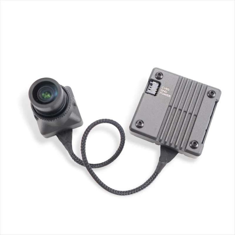 GenuinCADDX Telecamera FPV Infra V2Night Vision 0 Lux Nessuna luce 1500TVL Super WDR 131 °   Sensore kit VTX analogico FOV per corse di droni FPV