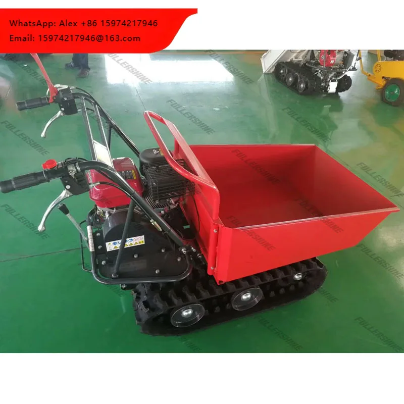 Approved 300kg Self Loading Battery Power Wheelbarrow 4 Wheel Electrical Mini Dumper Electric Wheel Barrow