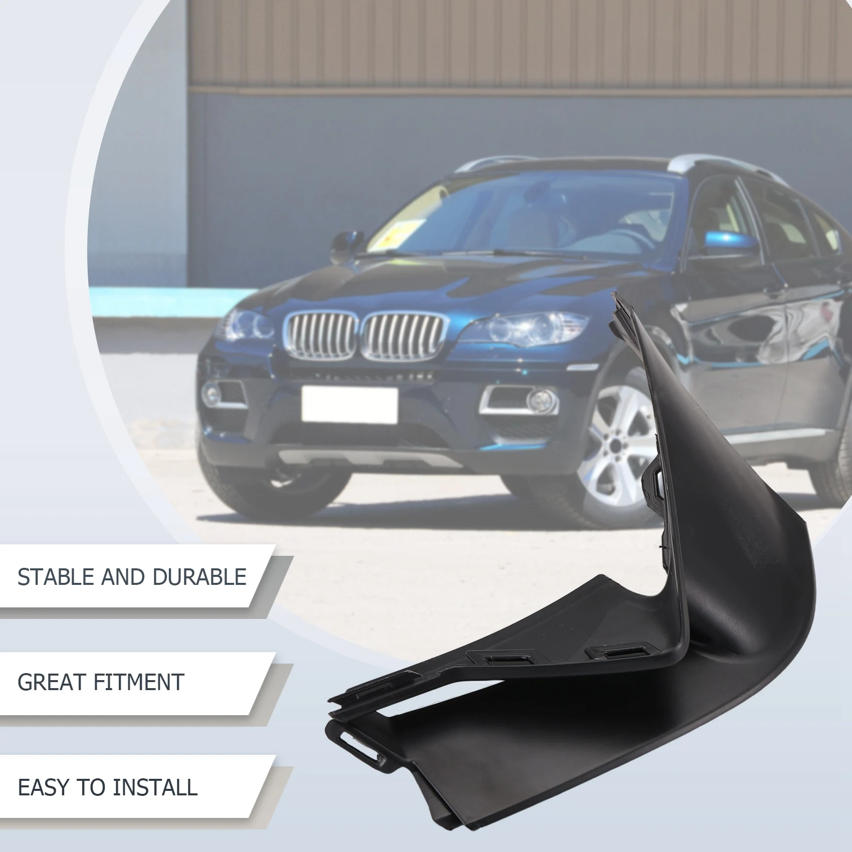 

НОВАЯ накладка на передний бампер автомобиля с воздушным каналом для BMW X6 F16 2013-2019 35Ix 28Ix 30Dx 50Ix, накладка на воздуховод