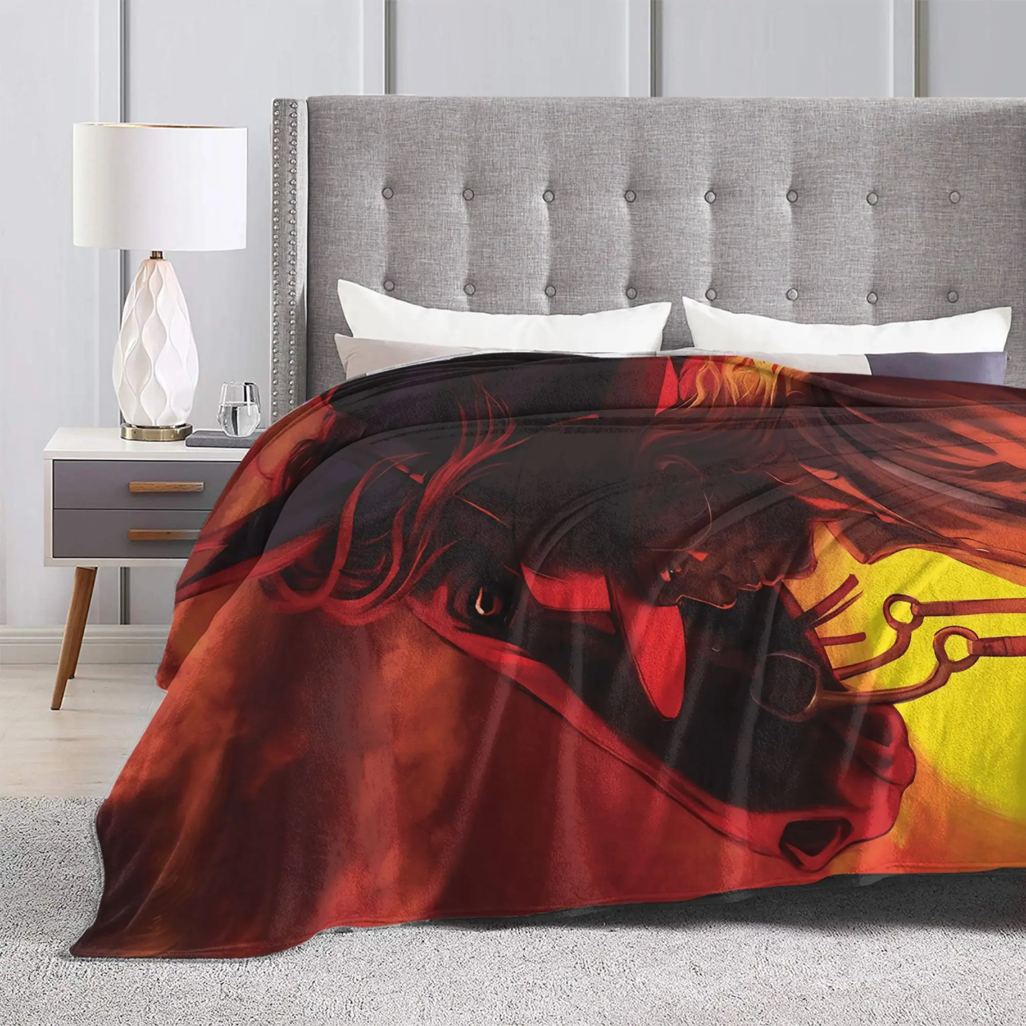 Coperta caldaPicnic per bambini Biancheria da letto Arthur Morgan Copriletto in flanella per la decorazione domestica Copridivano per divano letto di tendenza di strada