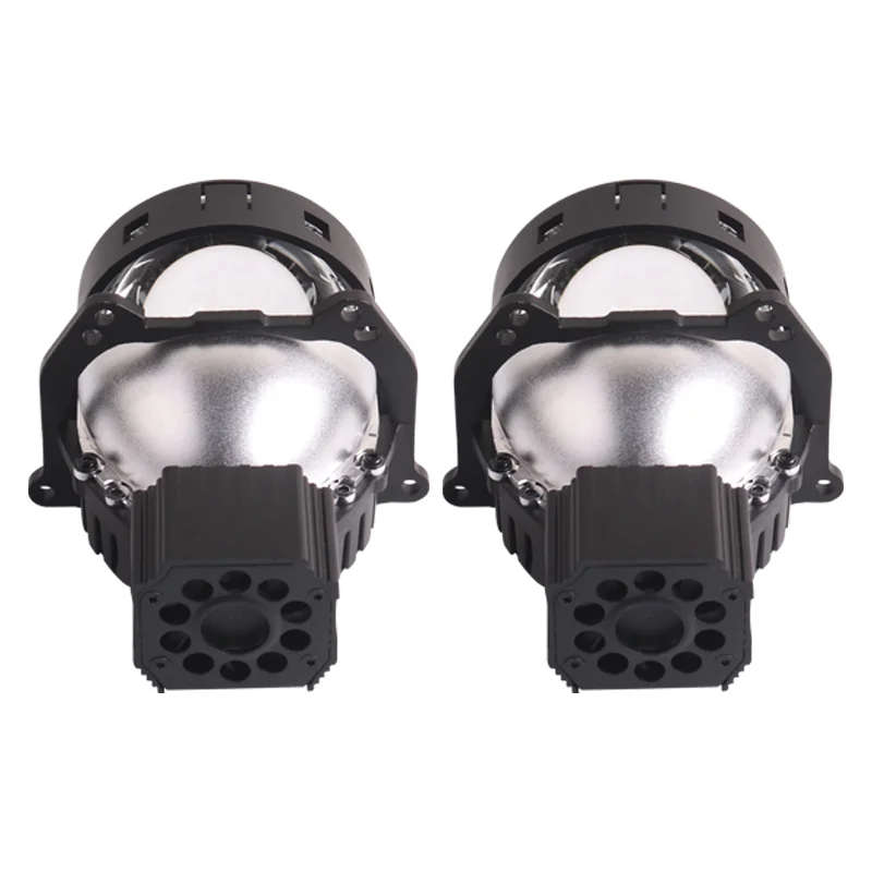 

Sanvi 3 Inch A11 Pro LED Car Headlights 64W 6 Low Beam 2 High Beam 12V Universal 6000K for Golf Civic Camry Cars