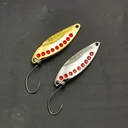 Spinner Metal Jigging de Pesca en Agua Dulce para Carpa y Black Bass