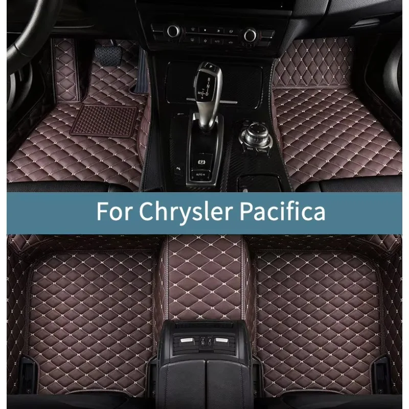

Car Floor Mats For Chrysler Pacifica 2021 2022 2023 2024 2025 2026 2027 Leather Floor Mats For Cars All Weather Waterproof